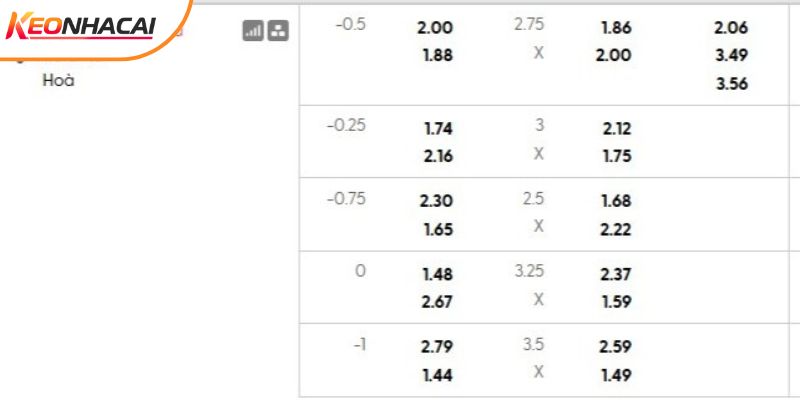 Tỷ lệ kèo Dortmund vs Atalanta