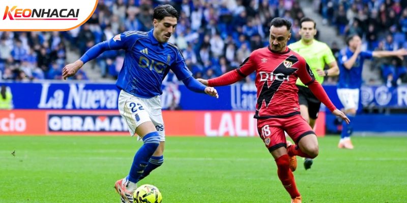 Lịch sử đối đầu khá cân bằng giữa Rayo Vallecano vs Real Oviedo